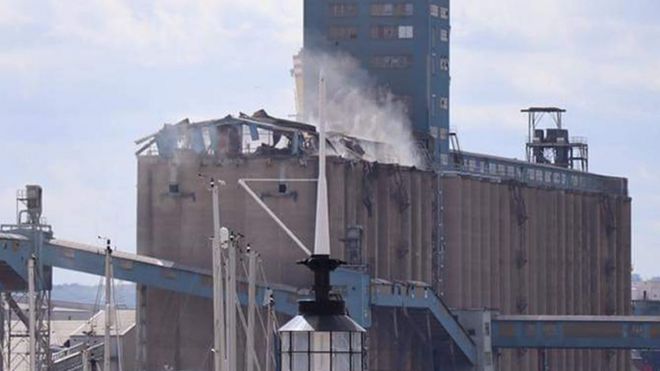 Explosion at Tilbury docks in July confirmed to be dust explosion