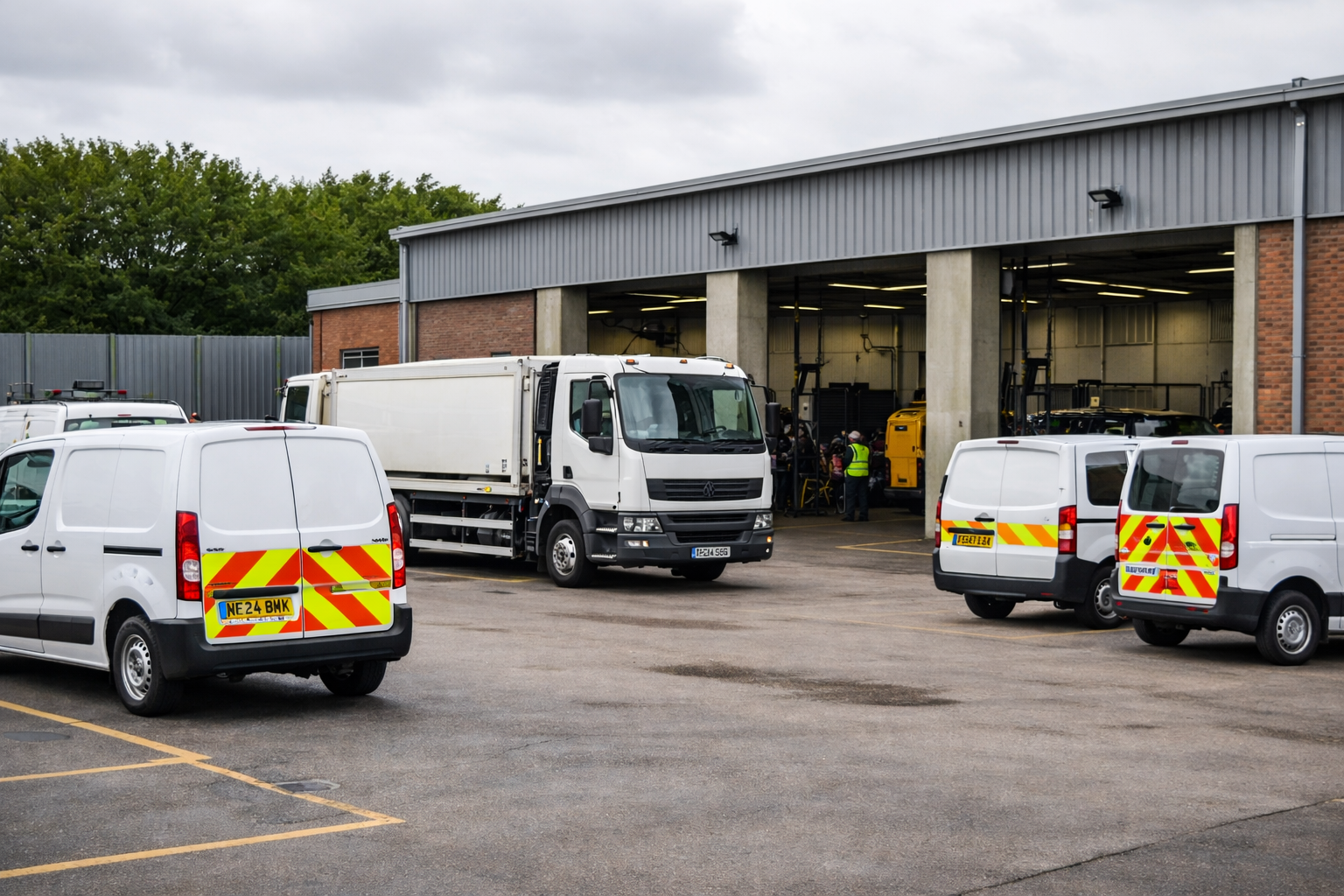 Local authority depot