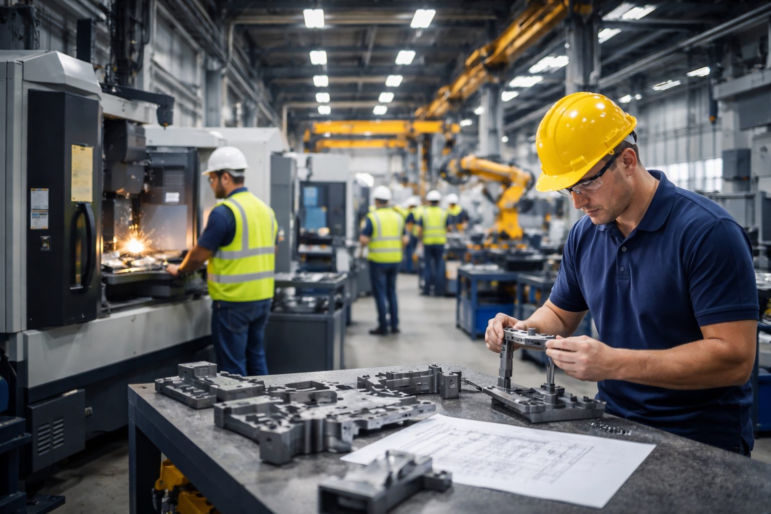 Manufacturing area
